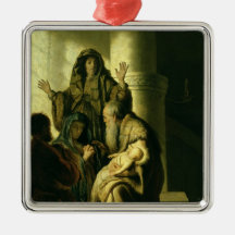 Simeon and Hannah in the Temple, c.1627 Christmas Tree Ornament