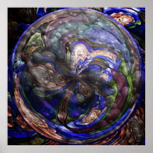Simmer Abstract Artwork Print