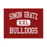 Simon Gratz - Bulldogs - High - Philadelphia Post Card