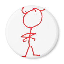 Simon Jester Refrigerator Magnet