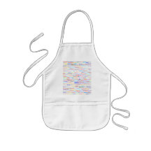 Simon Text Design II Kids Apron