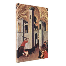 Simone Martini - StAugustine Canvas Print