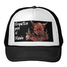Simpatico por el Diablo Devil Baseball Trucker Hat