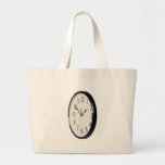 Simple analogue clock bag