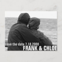 Cheap Postcards on Simple And Cheap Save The Date Annoucement Postcard