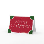 Simple Art Deco Christmas Card