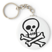 Simple B&W Skull & Crossbones