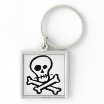 Simple B&W Skull & Crossbones