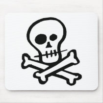 Simple B&W Skull & Crossbones