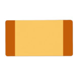 simple biege brown colour shipping label