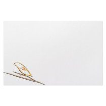 Simple Bird Stationery