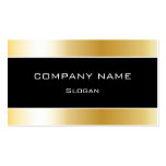 Simple Black & Gold Business Card