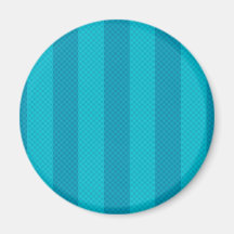 Simple Blue Stripes Magnets