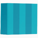 Simple Blues Customizable Binder
