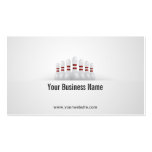 Simple Bowling Ball Business Card