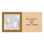Simple brown best wishes