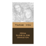 simple brown biege photo card template