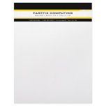 SIMPLE BUSINESS LETTERHEAD :: hi-tech zing 6