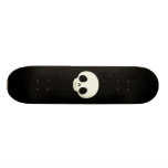 Simple Cartoon Skull Custom Skateboard