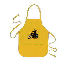 Simple Classic Vintage Motorcycle Aprons