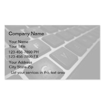 Simple Computers Business Cards