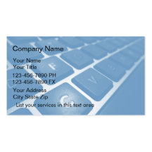 Simple Computers Business Cards