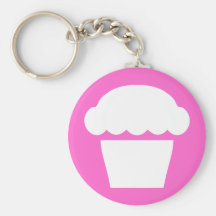 simple cupcake / muffin keychains