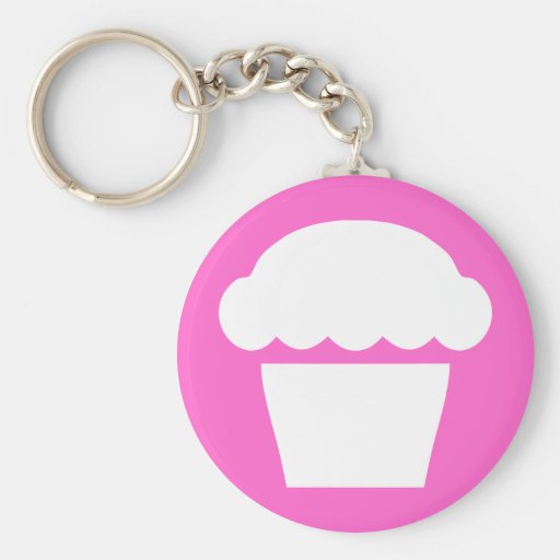 simple cupcake / muffin keychains