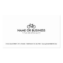 simple cycles business card