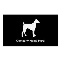 Simple Dog Business Cards
