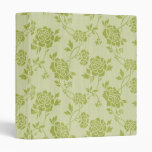 Simple, Elegant Floral and Dots Binder