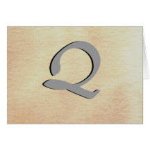 Simple Elegant Monograms - CricketDiane Cards