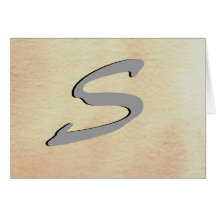 Simple Elegant Monograms - CricketDiane Cards