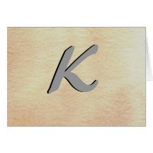 Simple Elegant Monograms - CricketDiane Cards
