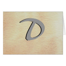 Simple Elegant Monograms - CricketDiane Cards