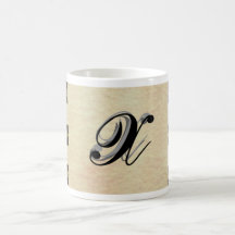 Simple Elegant Monograms - CricketDiane Mugs