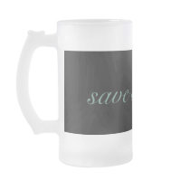 Simple Elegant Save The Date Coffee Mugs