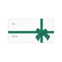Simple Gift Tag Custom Address Label