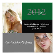 Simple Graduation Announcement