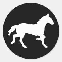 simple horse sticker