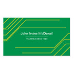 Simple IT Microchip Business Card business cards