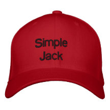 Simple Jack Embroidered Hat