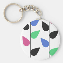 Simple Leaves Key Chain