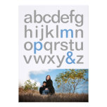 Simple Letters 5x7 Save the Date Announcements