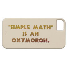 Simple Math is an Oxymoron