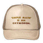 "Simple Math" is an Oxymoron Mesh Hat