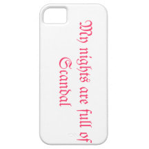 Simple Nights are full of Scandal Ipod case iPhone 5 Covers