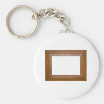 Simple photo frame key chain