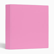 Simple Pink Binders