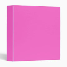 Simple Pink Binders